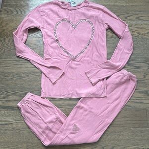Hope Jeans Crystal Pink Crystal Heart Set